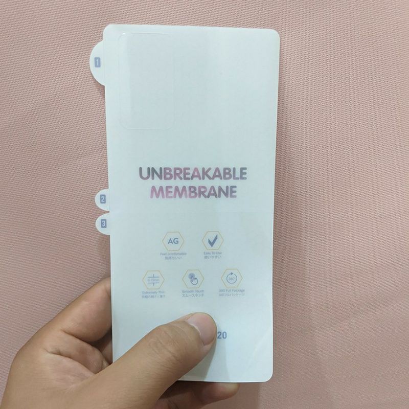 Dán PPF Nhám AG Samsung Note 20 /Note 20 Ultra (mặt sau).