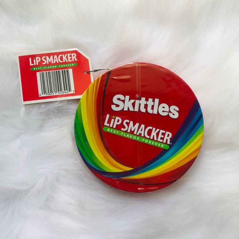 Son dưỡng Lip Smacker skittles hộp 4 cây