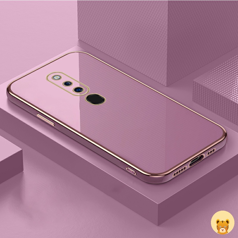 Ốp Điện Thoại Mạ Điện 7 Màu Sang Trọng Đơn Giản Dành Cho Oppo F11 Pro