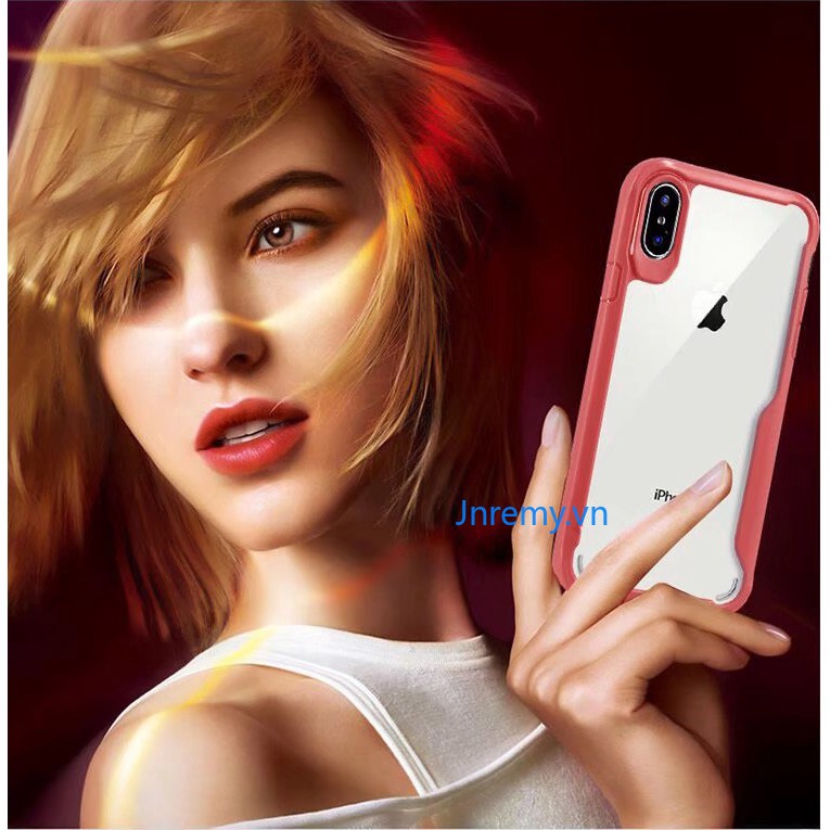 Ốp lưng trong suốt viền khung màu thời trang cho for Iphone11 11 Pro max 5 5s se 6 6s 6+ 6s+ 7 8 7+ 8+ X Xs Xr Xsmax