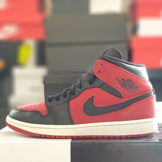 Giày Jordan 1 Mid Gym Red, size 44, real 2hand