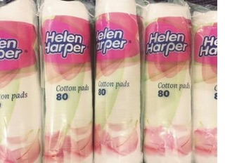 Bông tẩy trang Helen Harper (80 miếng) sẽ