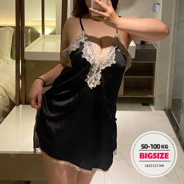 Đồ ngủ sexy gợi cảm ⚡️𝐁𝐈𝐆𝐒𝐈𝐙𝐄⚡️ Váy Đầm ngủ sexy gợi cảm 2 dây quyến rũ quảng châu cao cấp | BigBuy360 - bigbuy360.vn