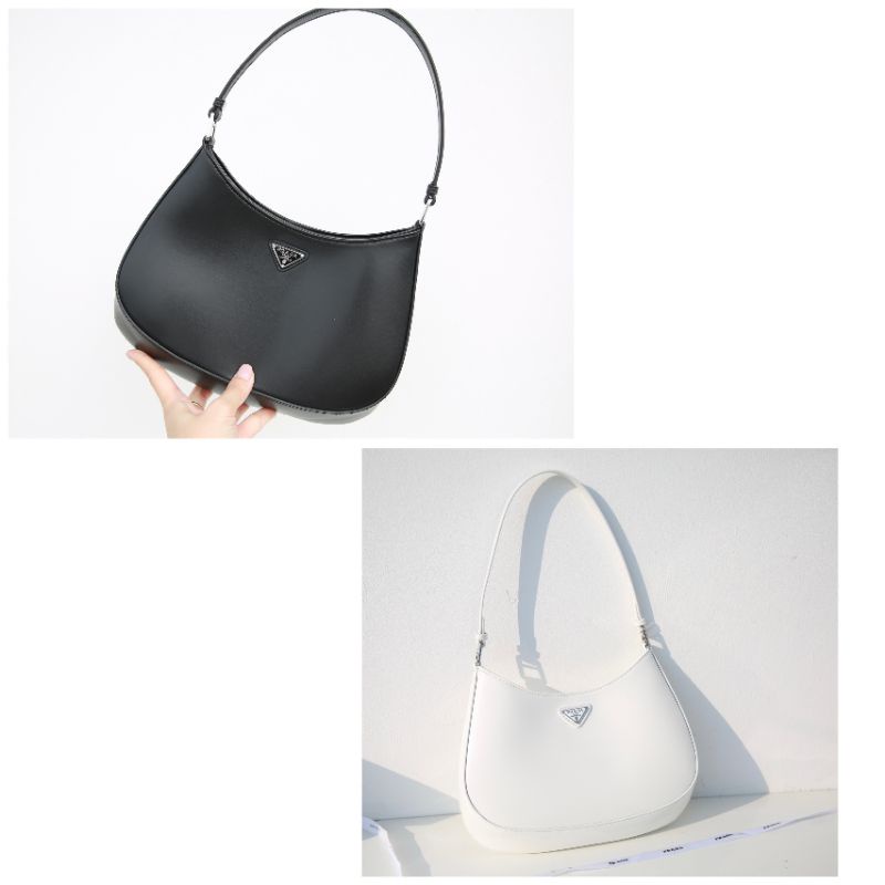 Túi xách nữ CLEO sz26cm da thật 2 màu đen&trắng bán chạy nhất đẹp dã man