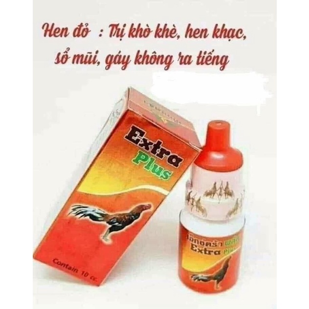 HEN ĐỎ , CHỮA KHÒ KHÈ, CHỮA HEN CHO GÀ CHỌI