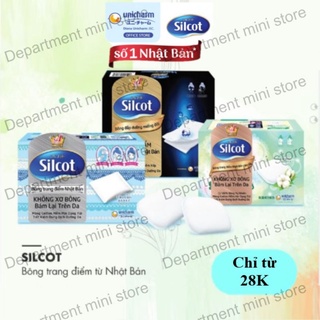 Bông tẩy trang Silcot Unicharm cao cấp