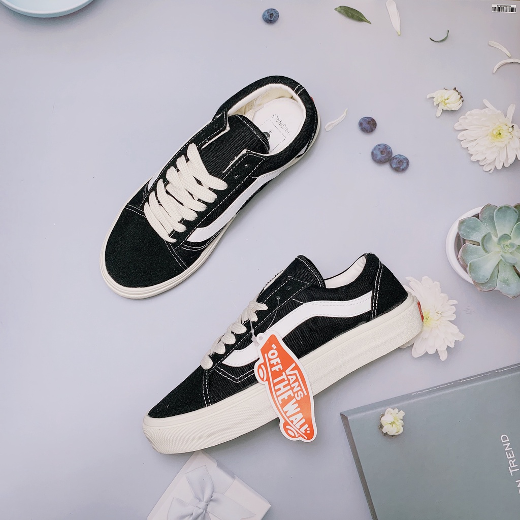 🔥Giày thể thao sneaker🔥van vault , Old Skool low đen mũi nỉ cao cấp full book | BigBuy360 - bigbuy360.vn