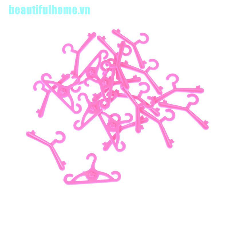 Bộ 20 Móc Treo Màu Hồng Xinh Xắn Tiện Dụng