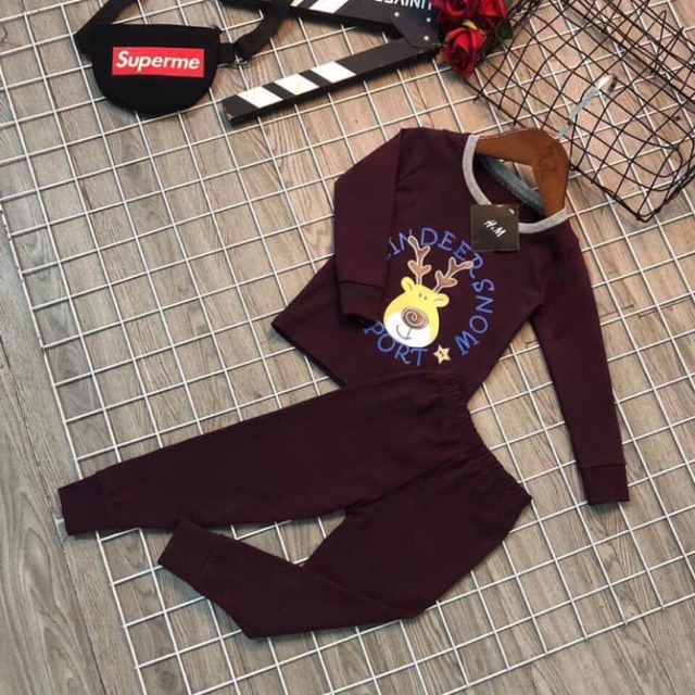 combo bộ cotton len của Nhi