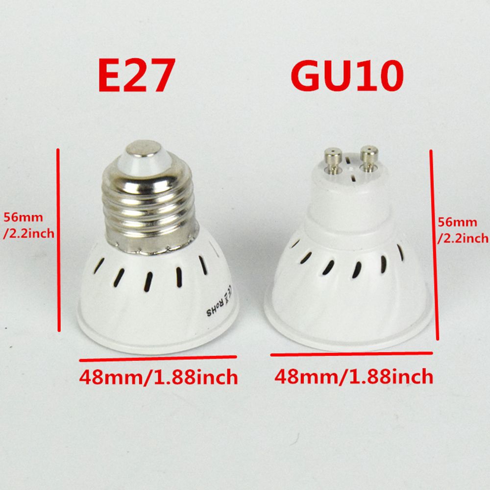 Đèn Led Trồng Cây E27 / Gu10 / Mr16 Yard 36 / 54 / 72 Bóng