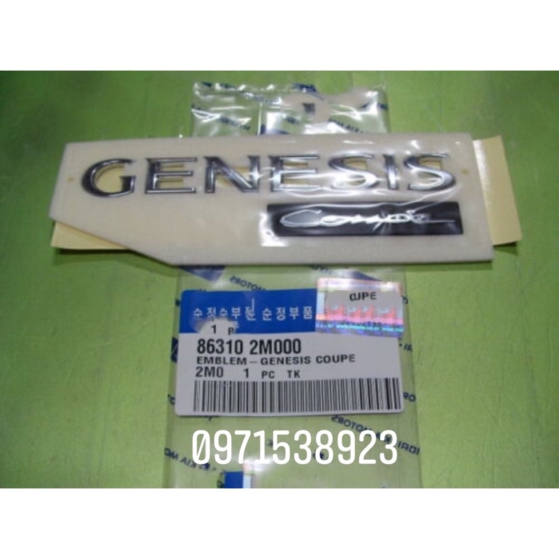 CHỮ NỔI GENESIS COIPE XỊN CHÍNH HÃNG HYUNDAI 86310-2M000