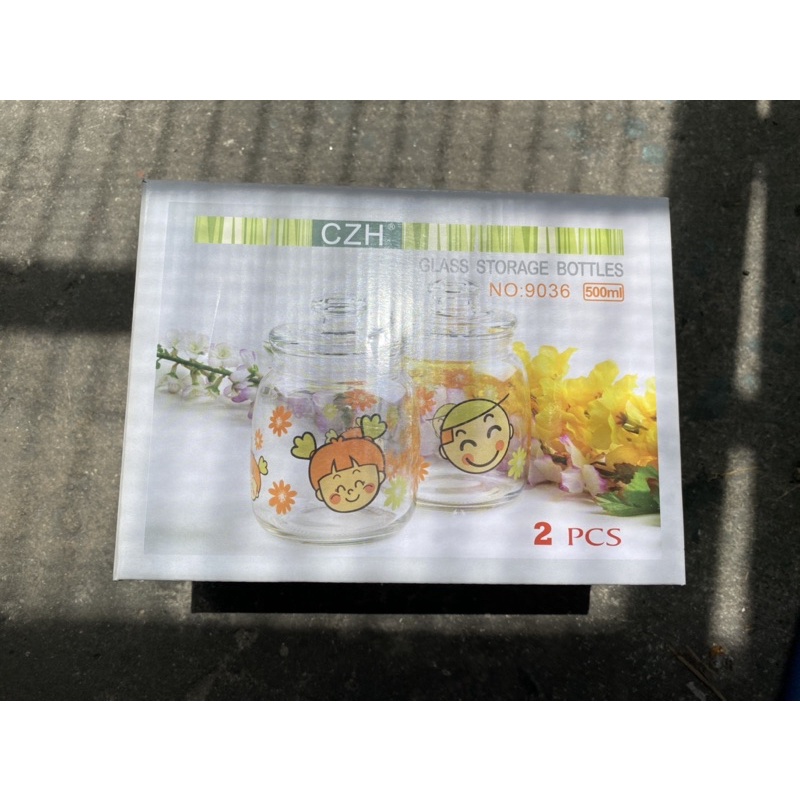 Hũ Thủy Tinh Trong suốt Cao Cấp 500ML