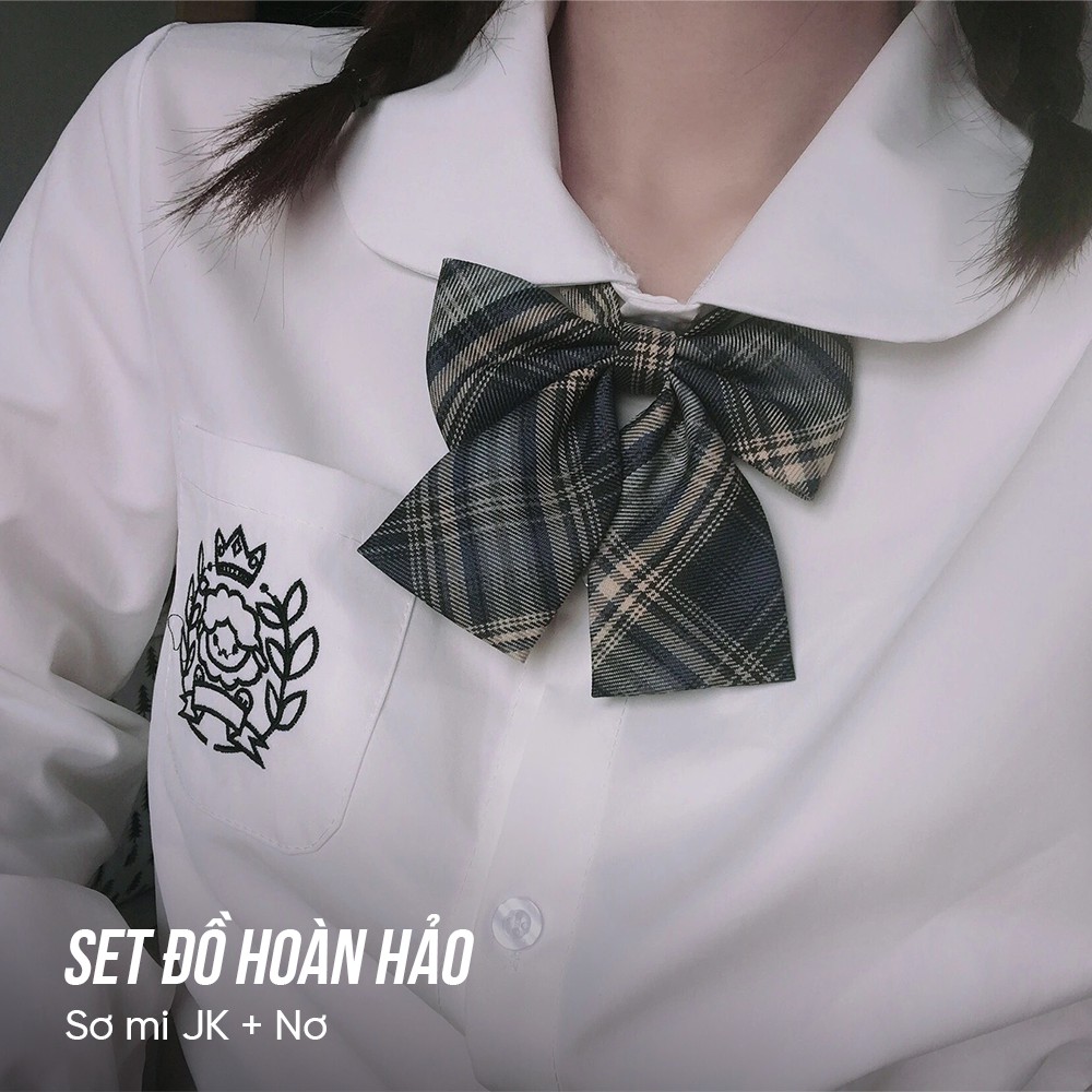 Nơ Cài Cổ Áo Đồng Phục Học Sinh Dễ Thương Phong Cách JK Nhật Bản N00010