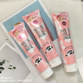 Tẩy tế bào chết white milk shine 320ml thái lan