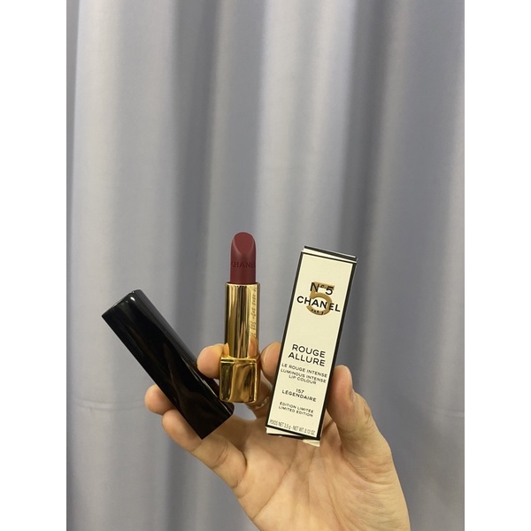 Son Chanel N5 Rouge Allure 157 Legendaire đỏ mận( Bản Giới Hạn)