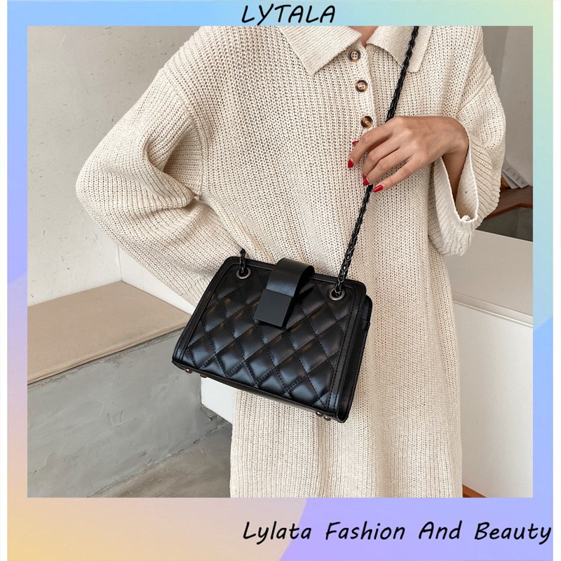 Túi xách nữ đeo chéo đẹp cao cấp công sở thời trang LYLATA BAG34