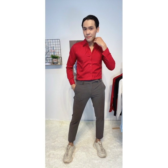Áo sơ mi nam đủ màu cơ bản dễ phối đồ cubis shop