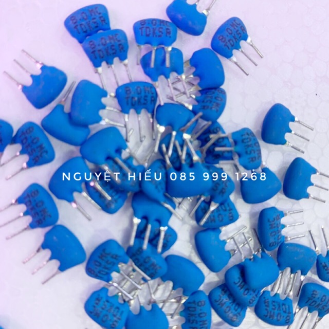 10 con thạch anh 3 chân 4MHZ 8MHZ  16MHZ