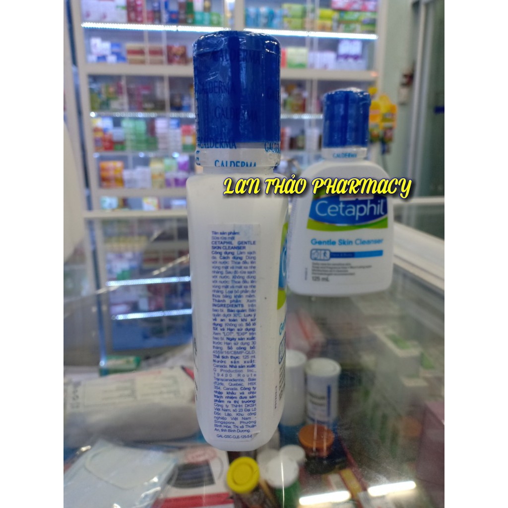 [CHÍNH HÃNG] Sữa tắm và rửa mặt Cetaphil Gentle Skin Cleanser cho da nhạy cảm (125ml)