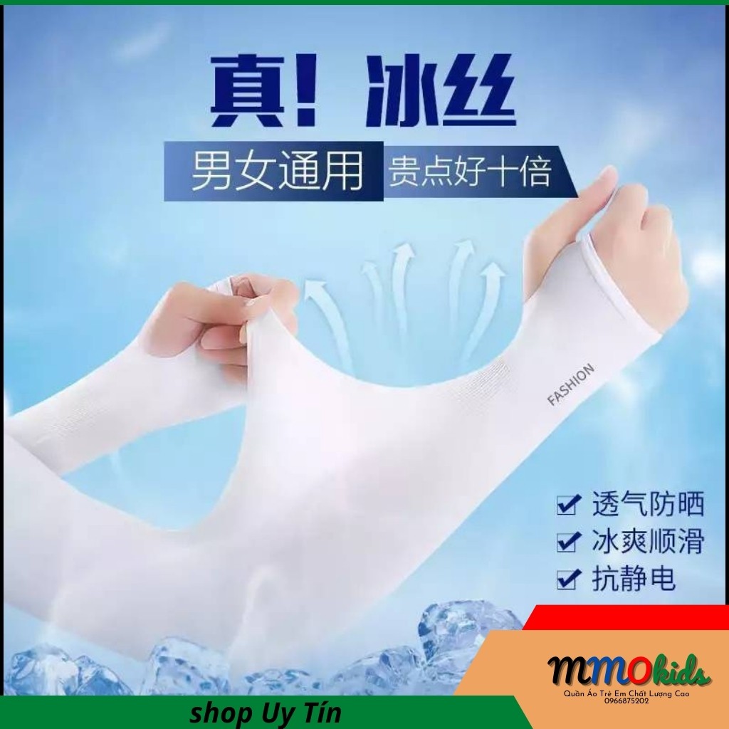 Găng Tay Chống Nắng Nam Nữ Xỏ Ngón Aqua X - Let's Slim Nhiều Màu Ngăn Ngừa Tia UV Phong Cách Thời Trang Hàn Quốc.