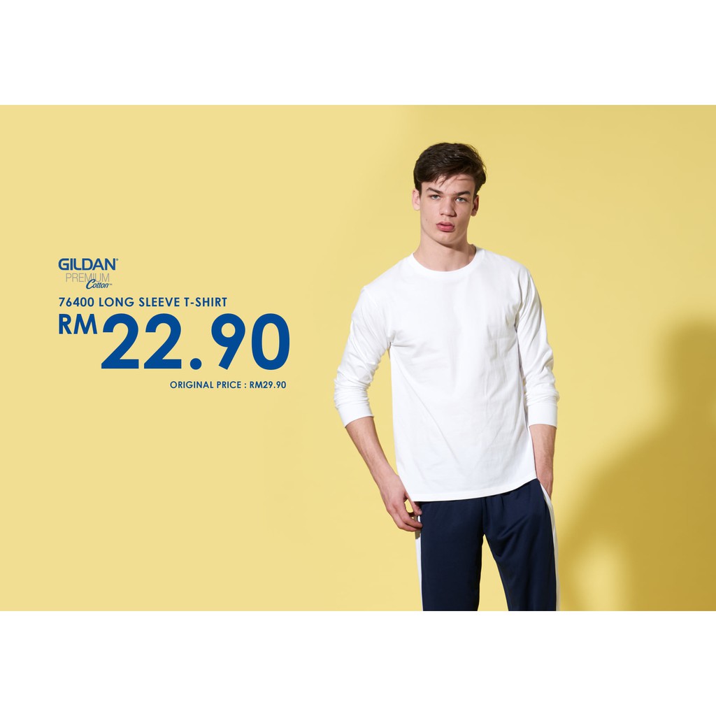 《Áo Thun Mỹ》Dài Tay Gildan Hammer US 100% Cotton