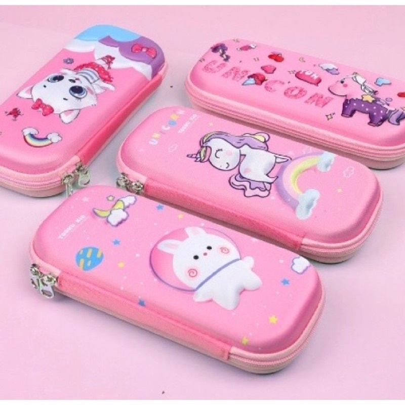 Hộp đựng bút 3D Cao cấp cho bé trai, bé gái_Ví bút_Túi bút