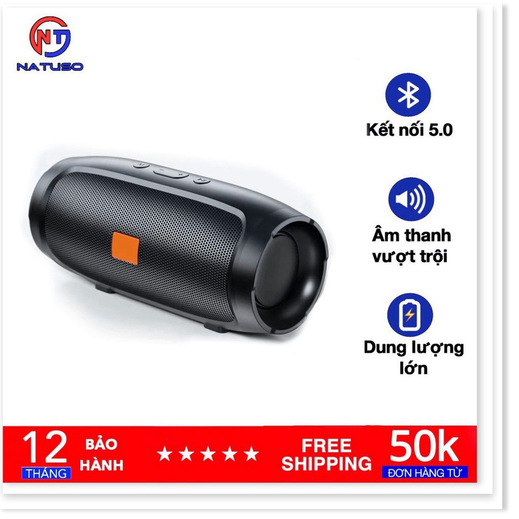 Loa bluetooth cầm tay nghe nhạc không dây để bàn nhỏ gọn Charge 3 mini hỗ trợ cắm usb và thẻ nhớ âm bass cực hay giá rẻ.