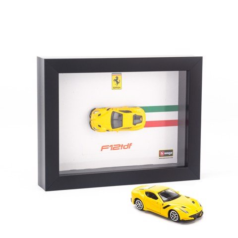 Khung tranh 3D mô hình Ferrari 488, F12 TDF, 458 1:64