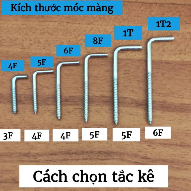 [1 hộp 10 cái] 1 Hộp Móc Màng Long Đức cao cấp