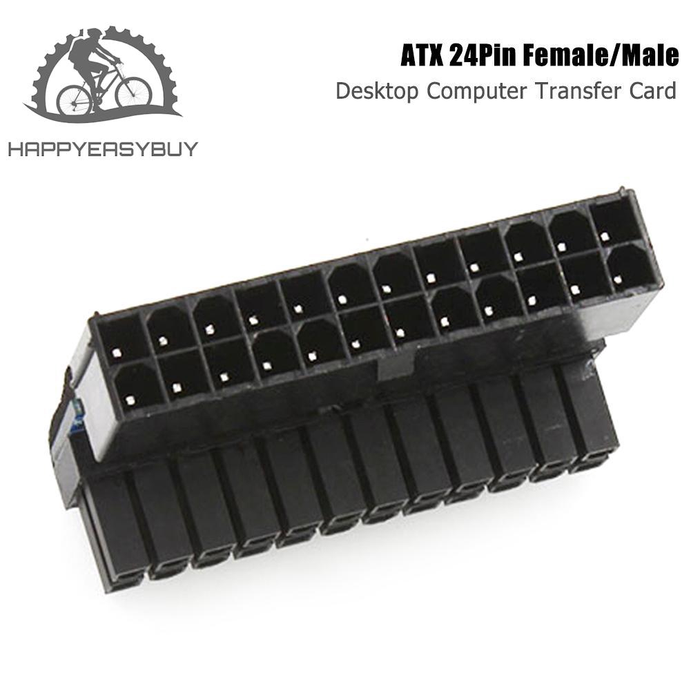 Bo Mạch Chủ Atx 24pin Female Sang 24pin 90 Độ Cho Máy Tính | BigBuy360 - bigbuy360.vn