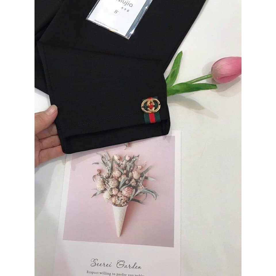 Quần Ngố Nữ 1RUBY🍀FRRESHIP🍀 Quần Legging Lửng Chất Umi Co Giãn 4 Chiều Không Ra Màu | BigBuy360 - bigbuy360.vn