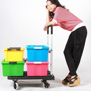 Xe Đẩy Hàng Gấp Gọn  4 Bánh