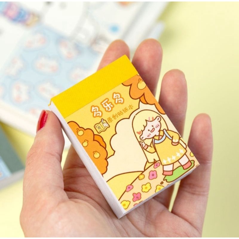 Hộp 36 cuốn sổ/ hộp 48 cuốn sổ  sticker 50 trang mini cực đẹp giá sỉ.