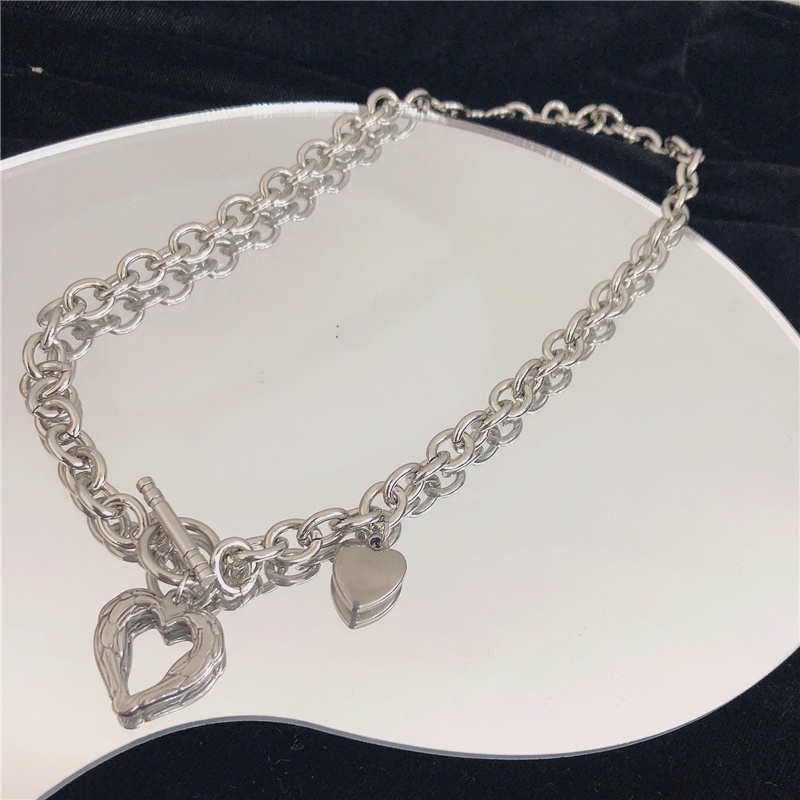 Vòng cổ Mặt Trái Tim Thời Trang Dành Cho Nữ