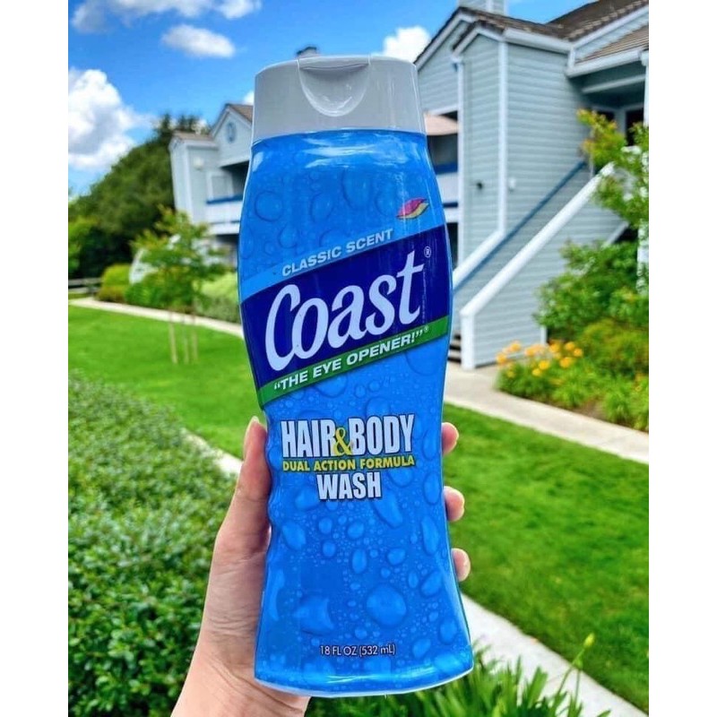 Tắm gội Coast Mỹ 532ml