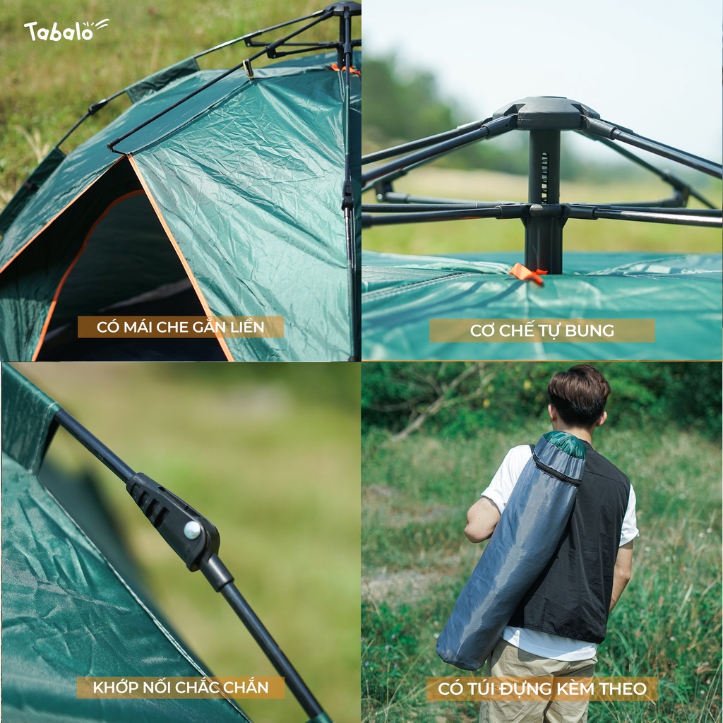 Lều Dã Ngoại Tự Bung Tabalo Pop-Up tent