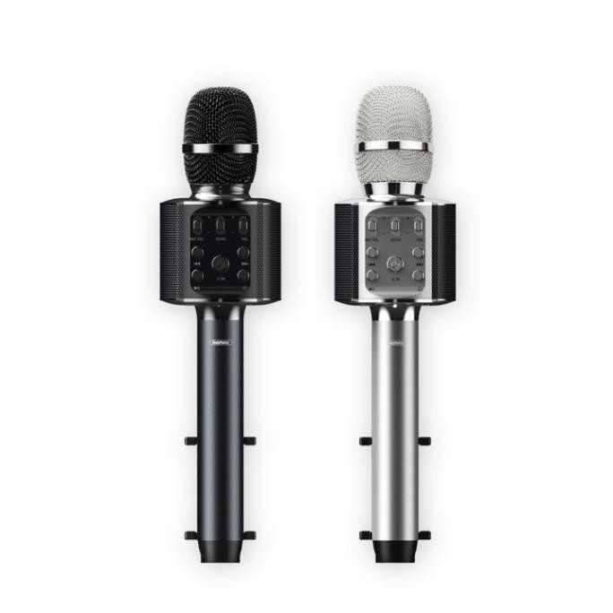 [Mã ELHACE giảm 4% đơn 300K] Micro Karaoke Bluetooth Remax K05 tích hợp giá đỡ điện thoại