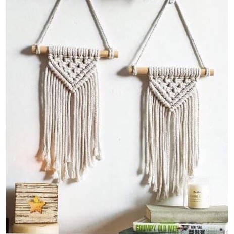 [Giá Ưu Đãi] Macrame mini Trang Trí Decor Nhà Cửa