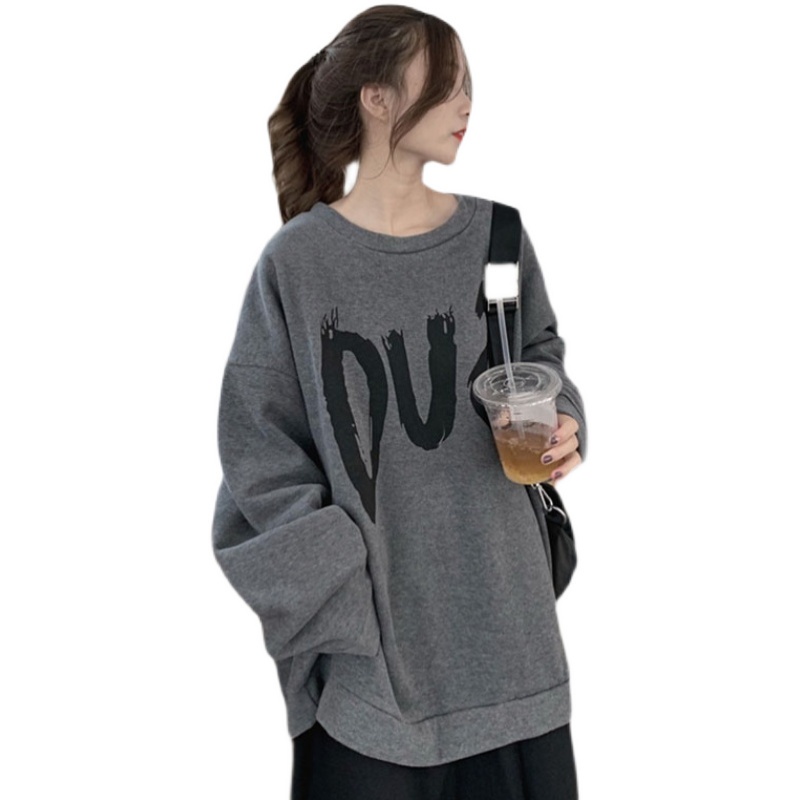 Áo sweater Nữ Dáng Rộng Tay Dài Mùa Thu