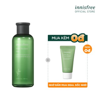 Nước Hoa Hồng Chăm Sóc Da Innisfree Green Tea Seed Skin 200ml