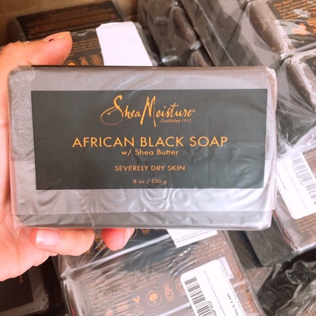 XÀ BÔNG ĐEN SHEA MOISTURE