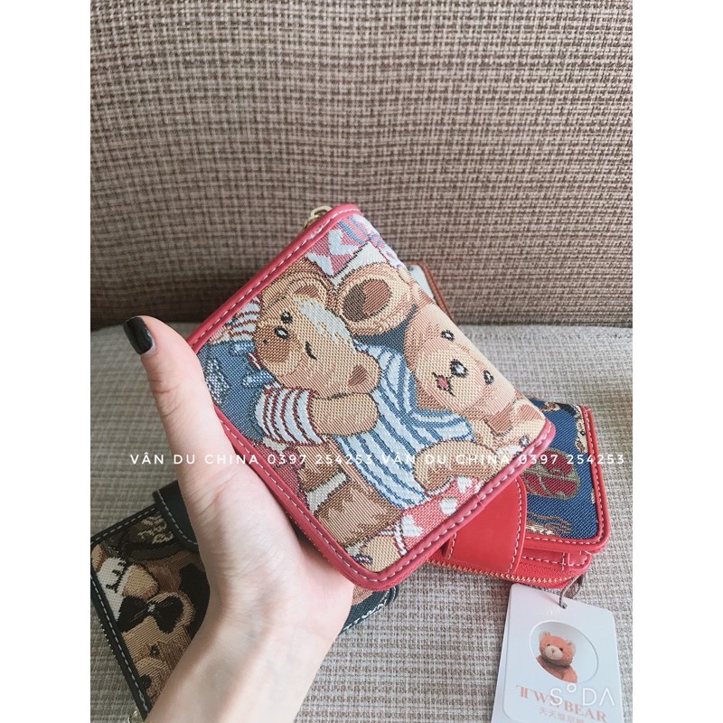 Ví ngắn/ ví vuông TTWN BEAR