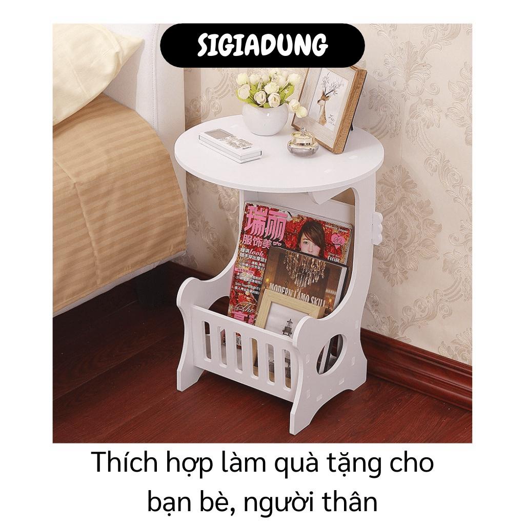 Kệ bàn XẢ TỒN Kệ để đồ trang trí phòng, đầu giường dễ tháo lắp 46x26x36x24cm 9485