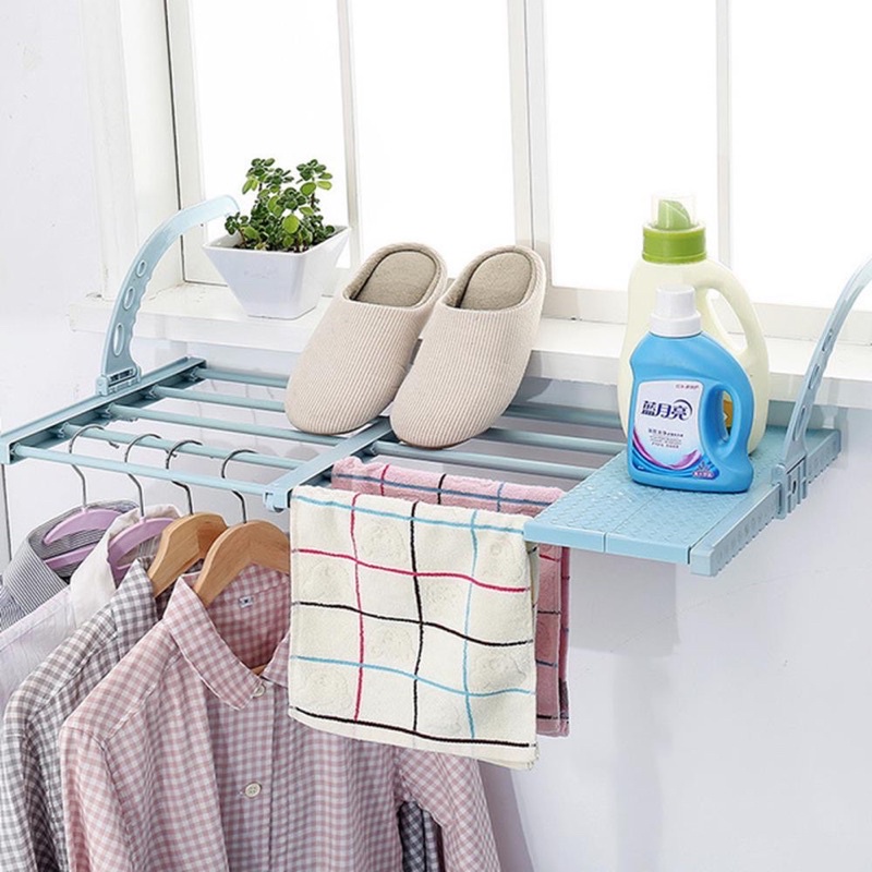 kệ treo quần áo phơi đồ ban công