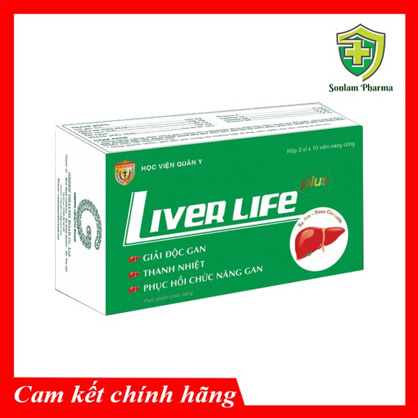 Bổ Gan Liver Life PLus- Hộp 30 Viên