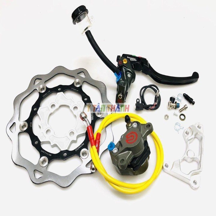 Bộ Đĩa Ktm Heo Rembo Xám Tay Rcs Pas Wave S110 MS1508