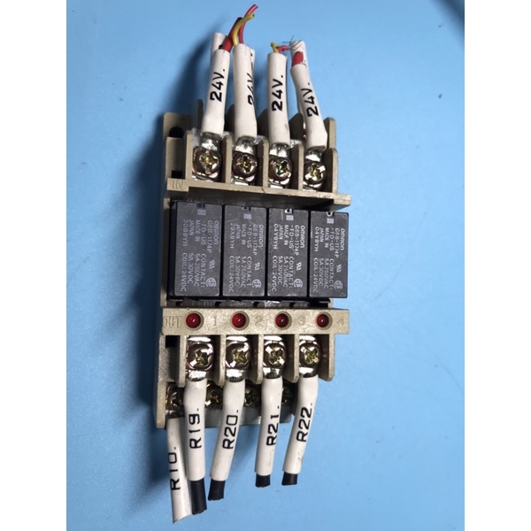 Relay khối omron G6B-4BND tháo tủ điện Nhât bản