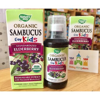 TĂNG SỨC ĐỀ KHÁNG SAMBUCUS  ORGANIC
