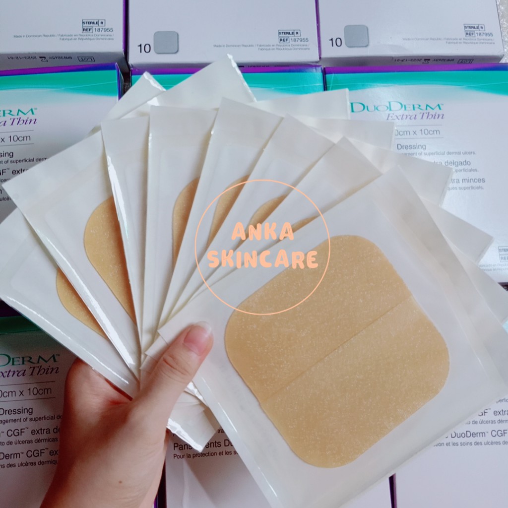 Miếng dán mụn Duoderm Extra Thin 10cm*10cm - Chính hãng Convatec