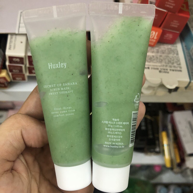 Mặt Nạ 💖FREESHIP💖 Tẩy Da Chết Huxley Scrub Mask Sweet Therapy Chiết Xuất Xương Rồng | BigBuy360 - bigbuy360.vn